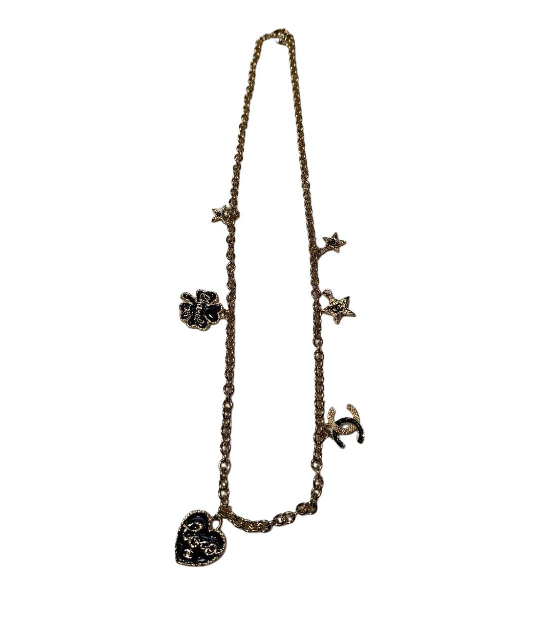 CHANEL Золотое колье, фото 8