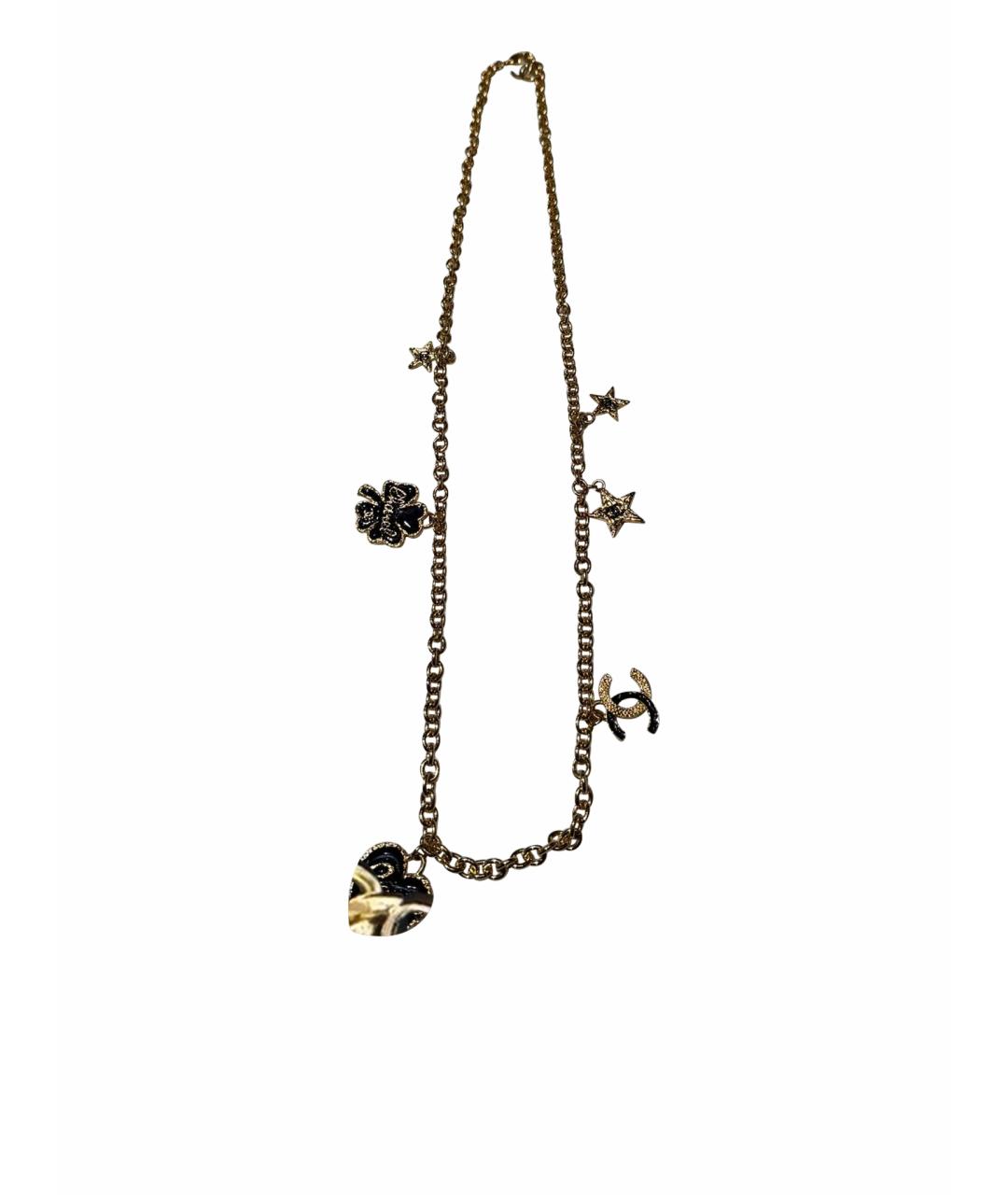 CHANEL Золотое колье, фото 1