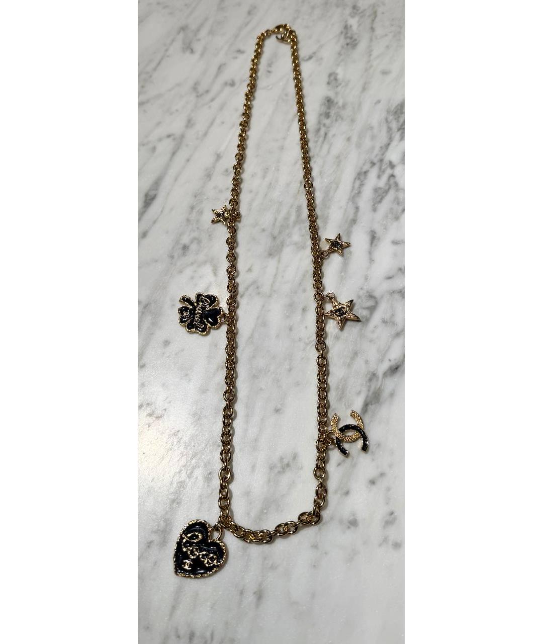 CHANEL Золотое колье, фото 7
