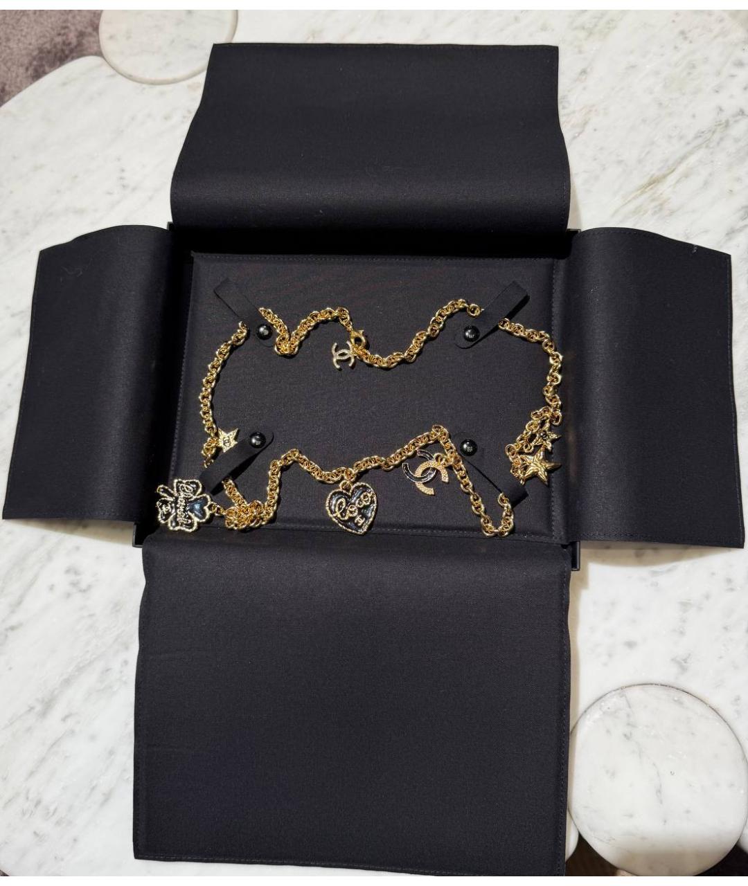 CHANEL Золотое колье, фото 5