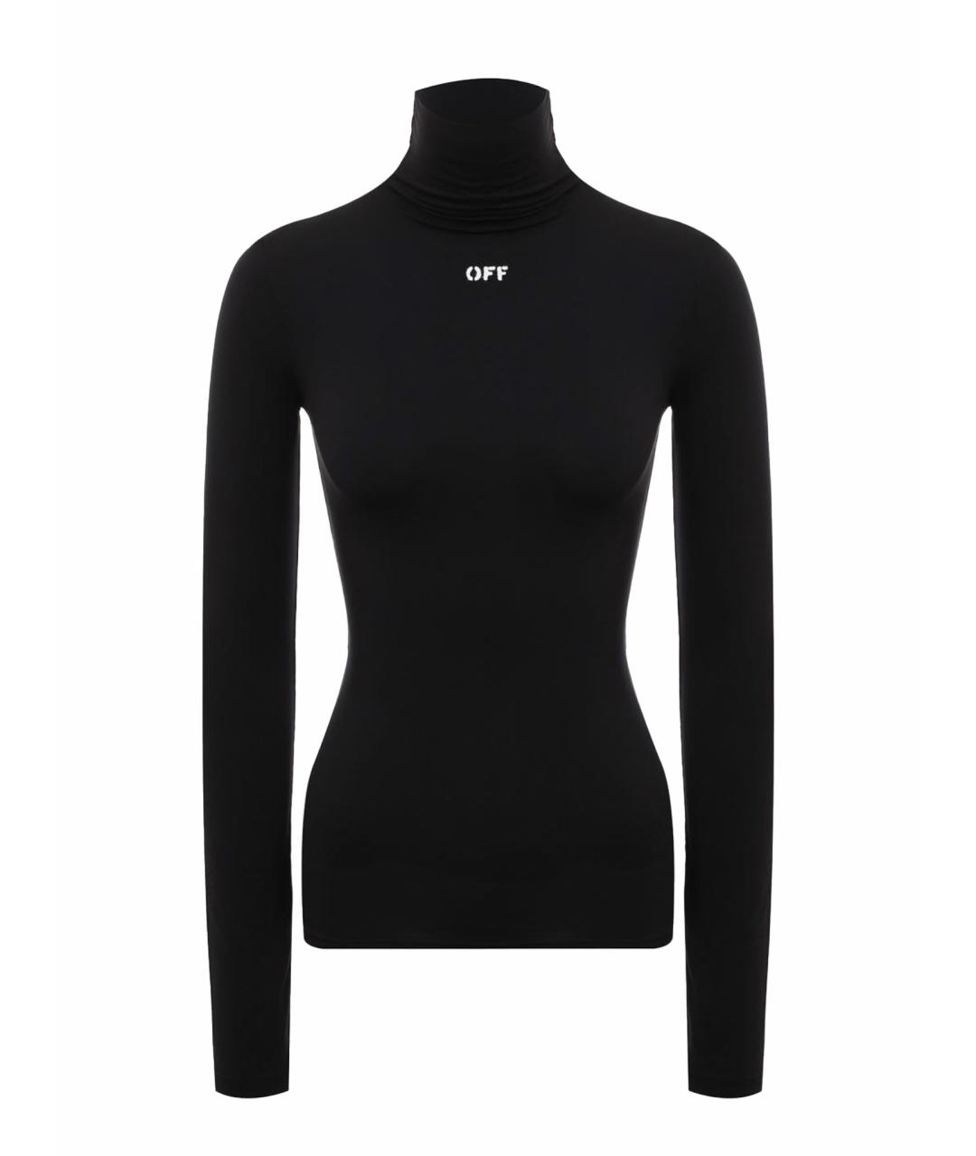 OFF-WHITE Черная водолазка, фото 1
