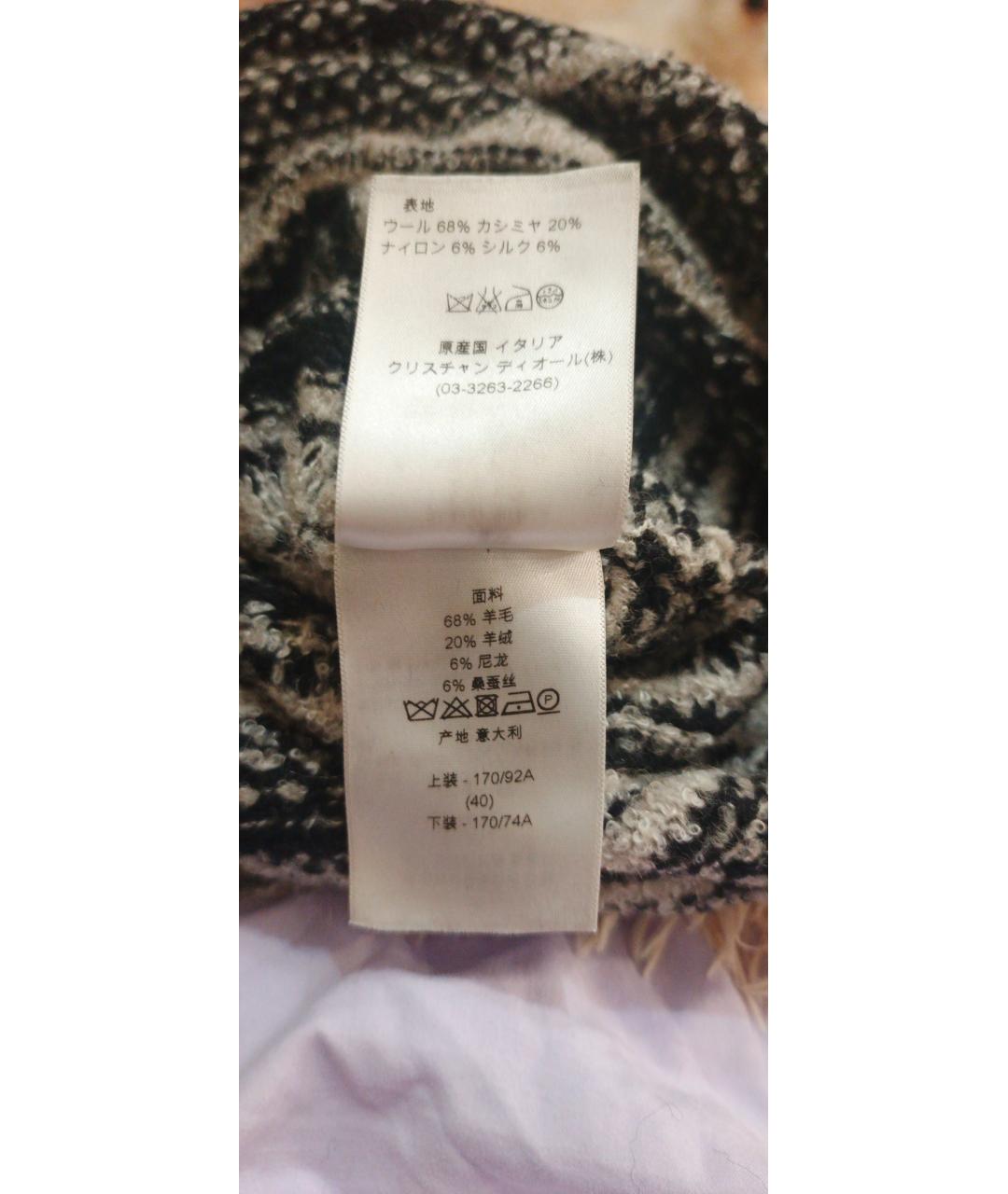 CHRISTIAN DIOR Шерстяной джемпер / свитер, фото 5