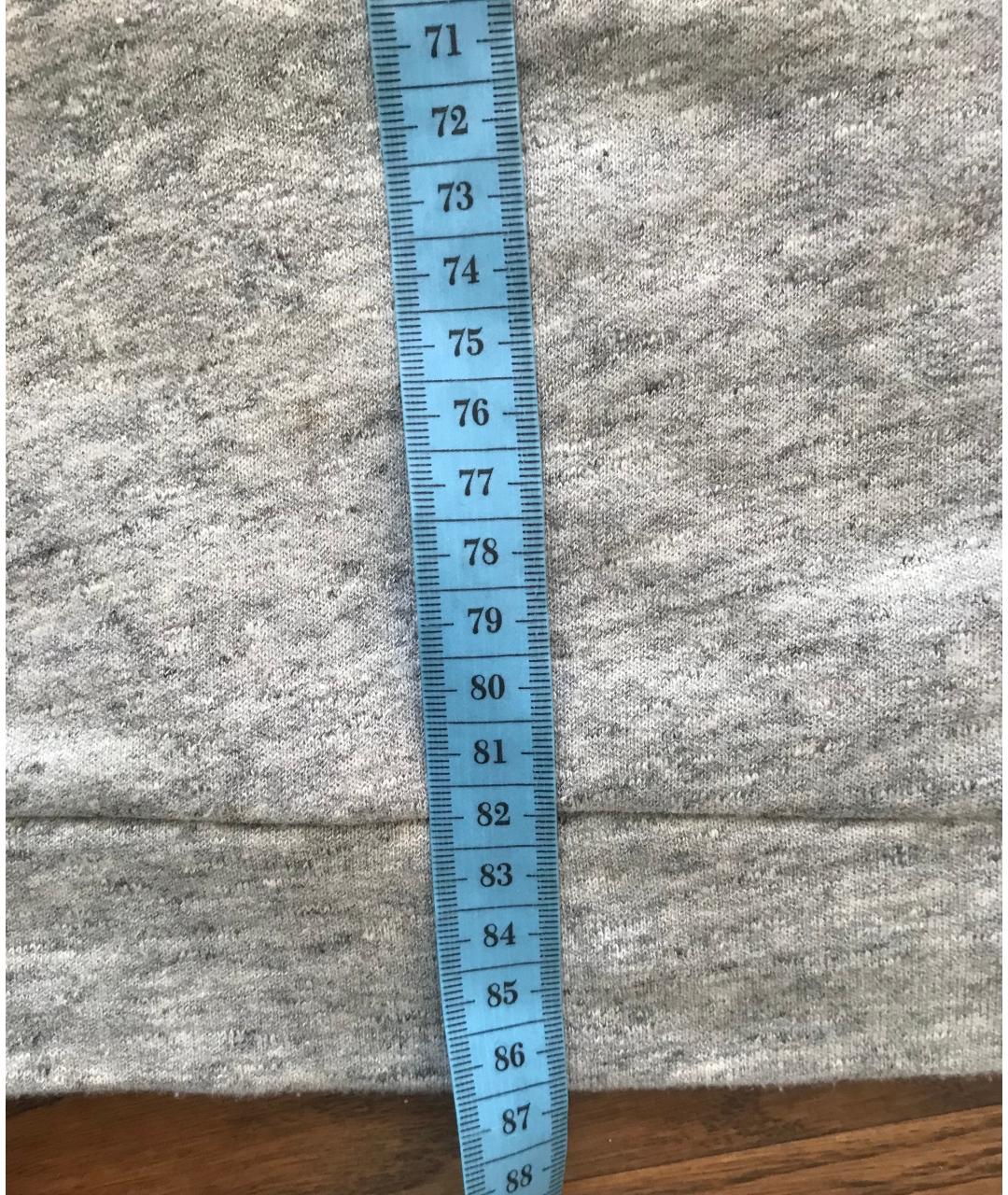 MAJE Серое кожаное повседневное платье, фото 5