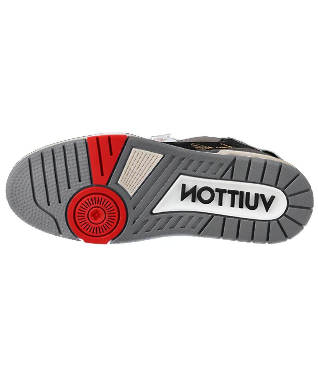 LOUIS VUITTON Мульти кожаные низкие кроссовки / кеды, фото 5