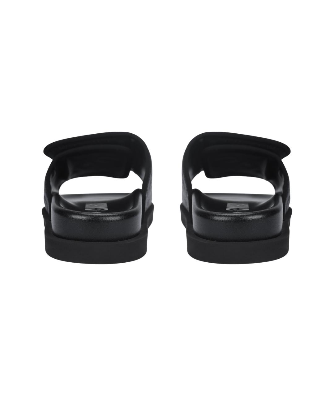 LOUIS VUITTON Черные сандалии, фото 4