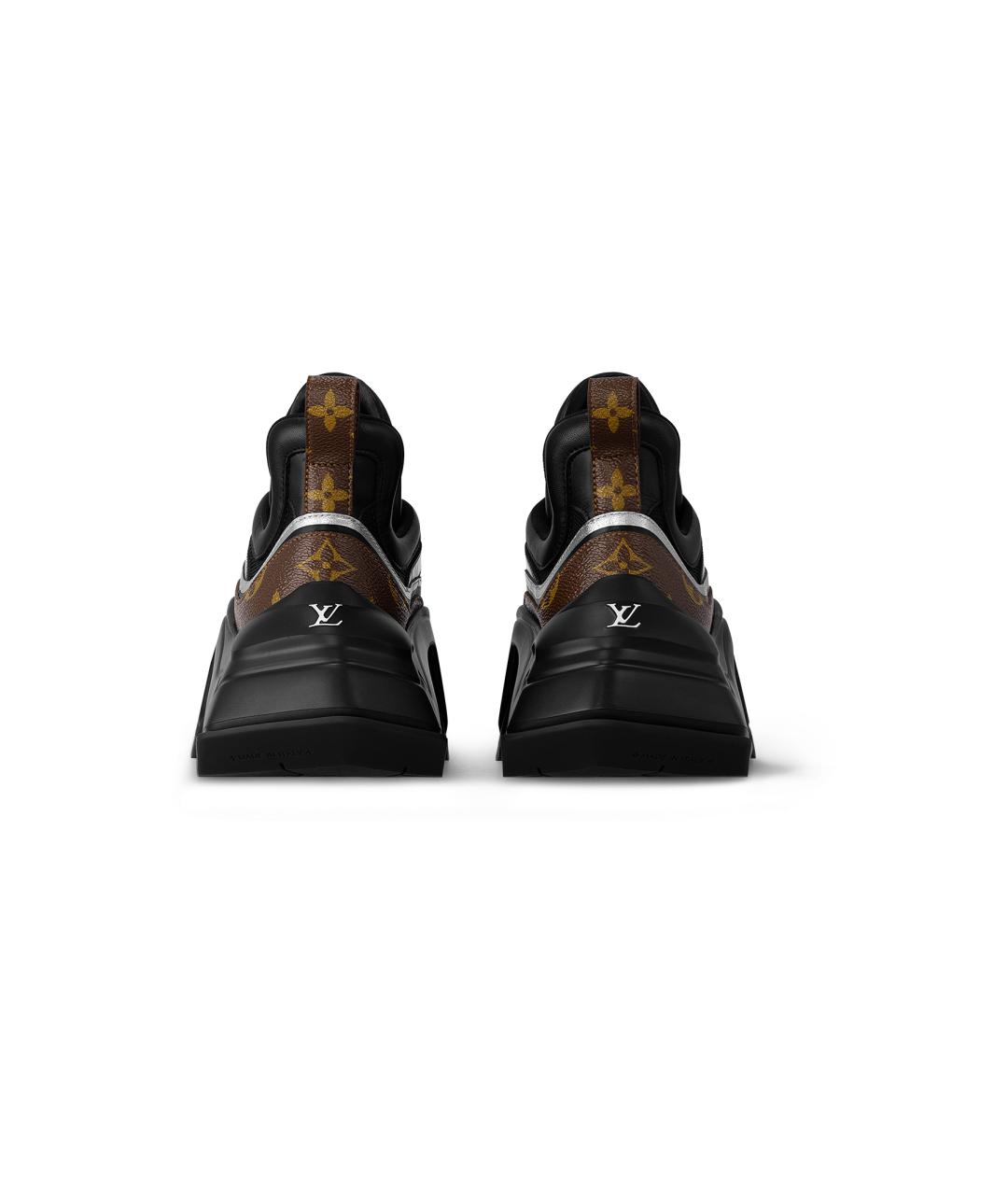 LOUIS VUITTON Черные кроссовки, фото 5