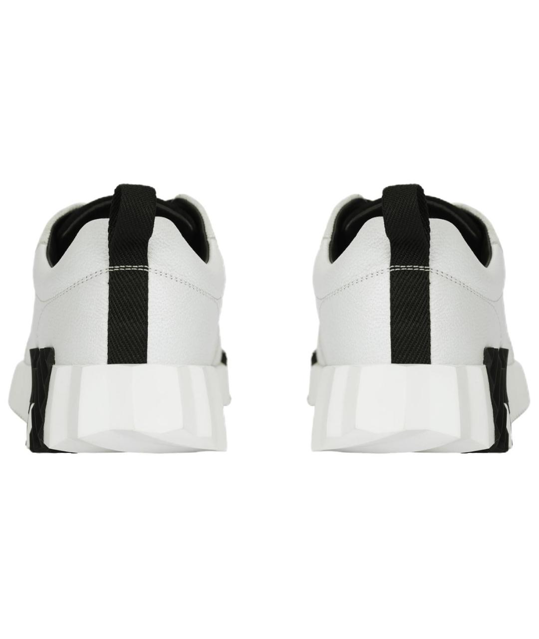 HERMES Белые кроссовки, фото 4