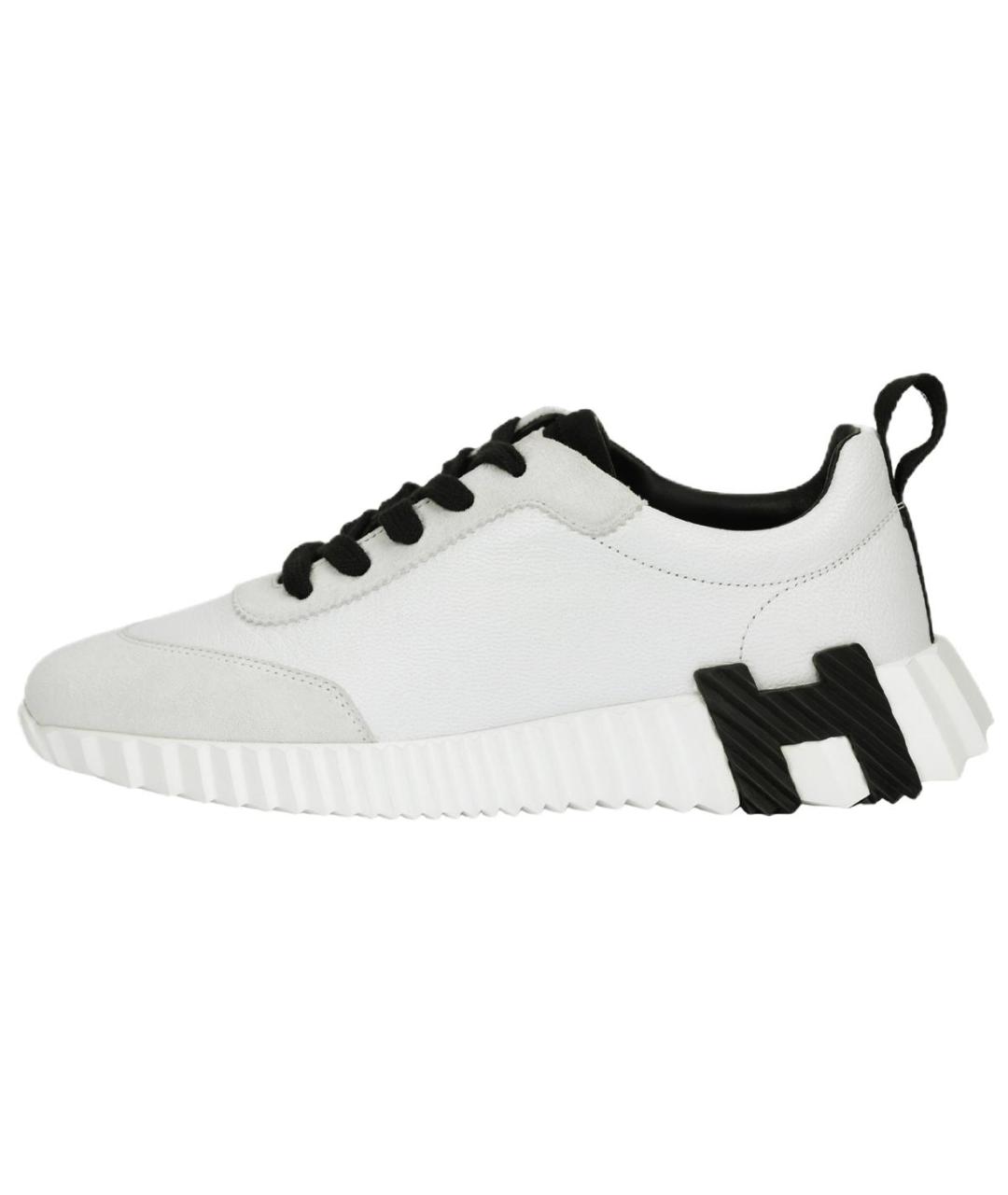 HERMES Белые кроссовки, фото 2