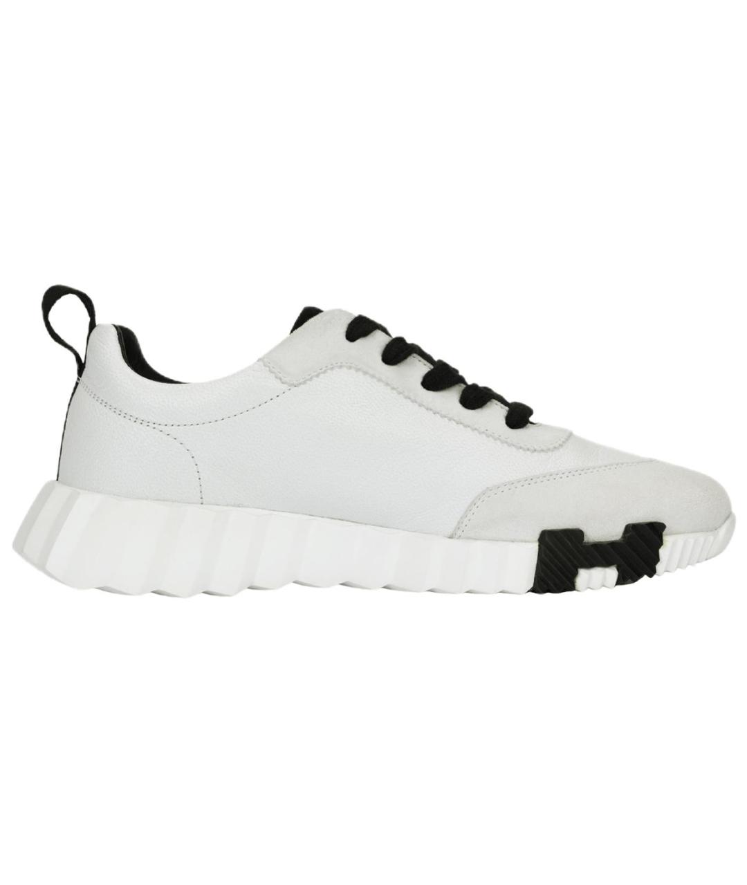 HERMES Белые кроссовки, фото 1