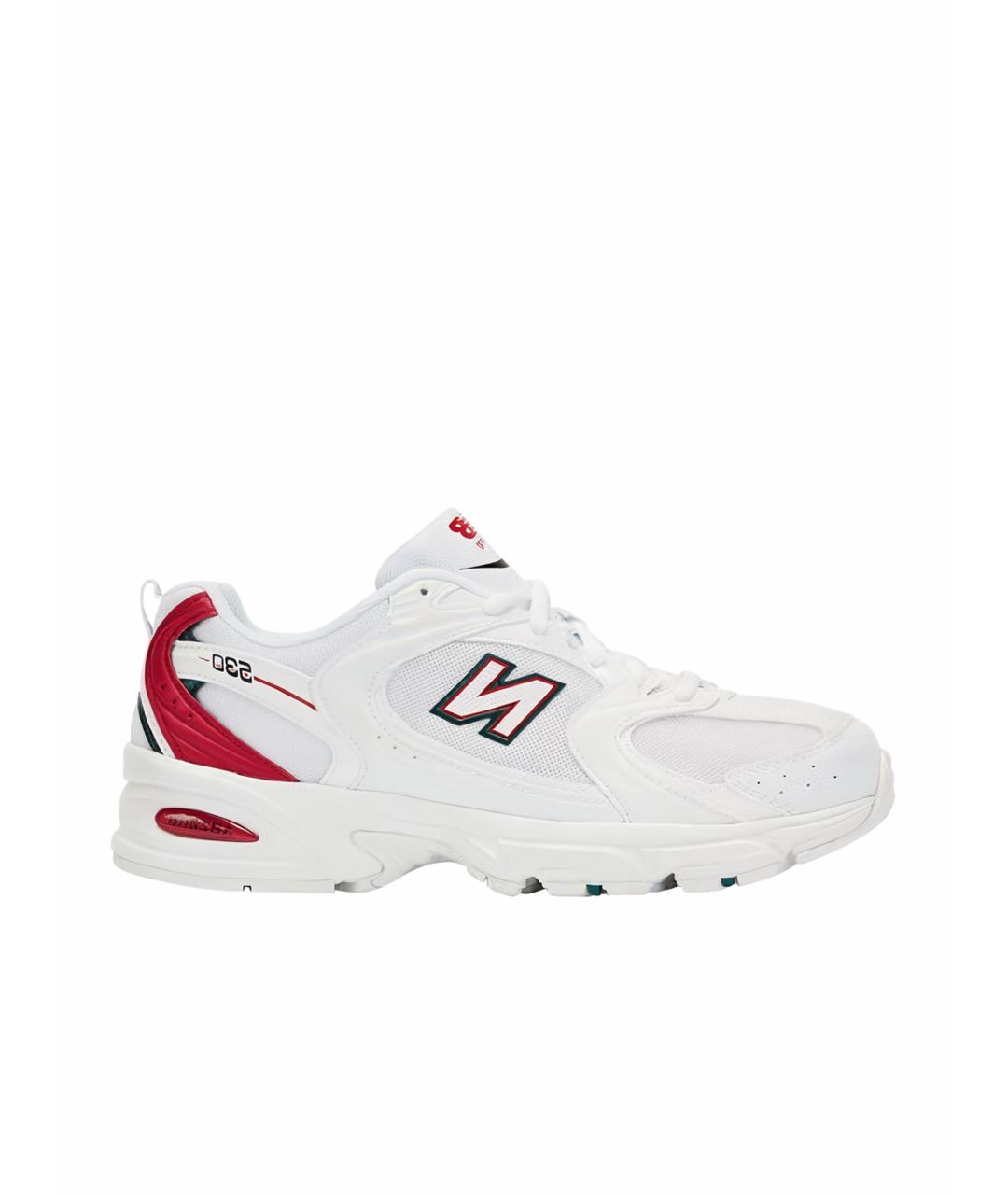 NEW BALANCE Белые кожаные кроссовки, фото 1
