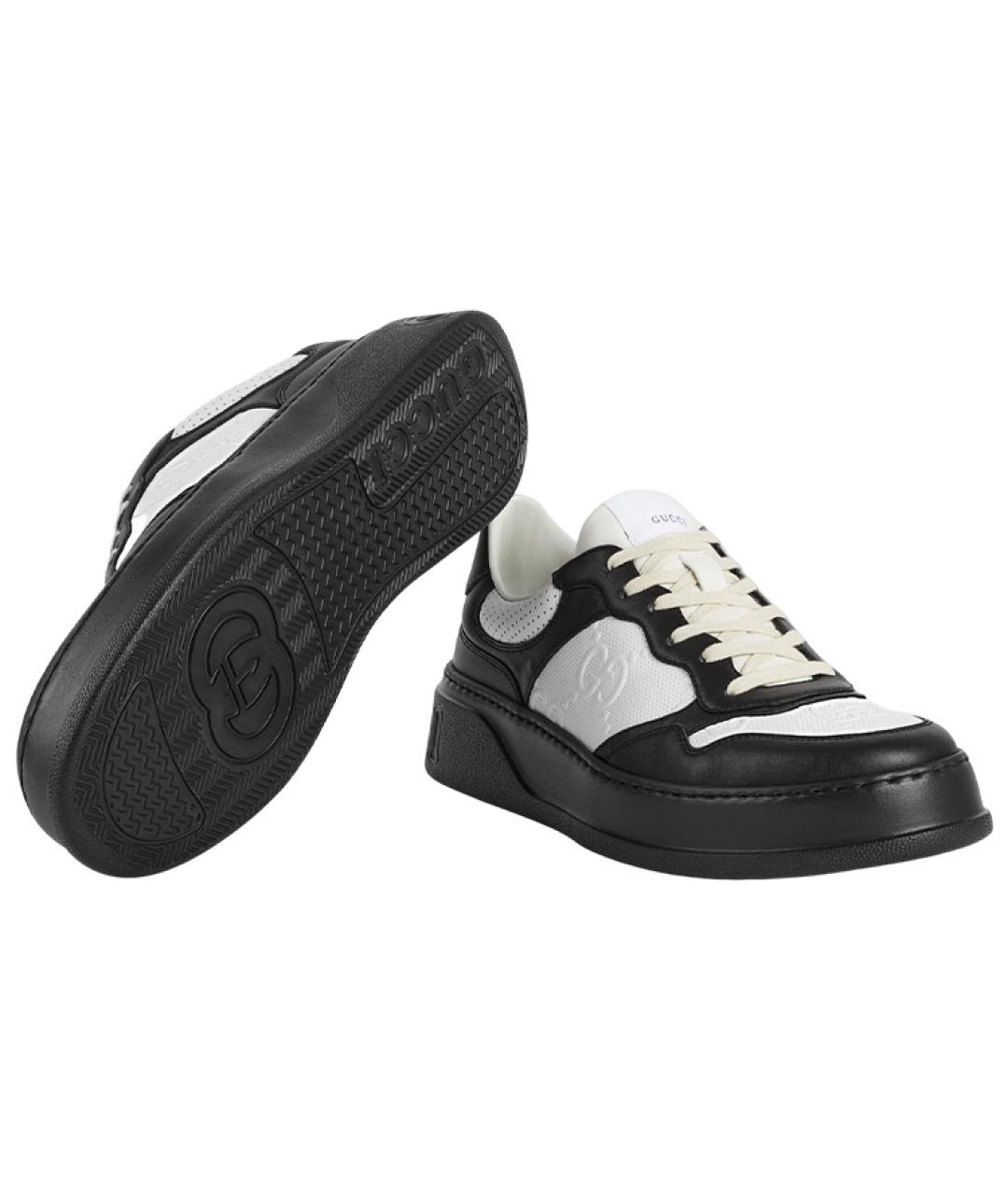 GUCCI Мульти кожаные высокие кроссовки / кеды, фото 5