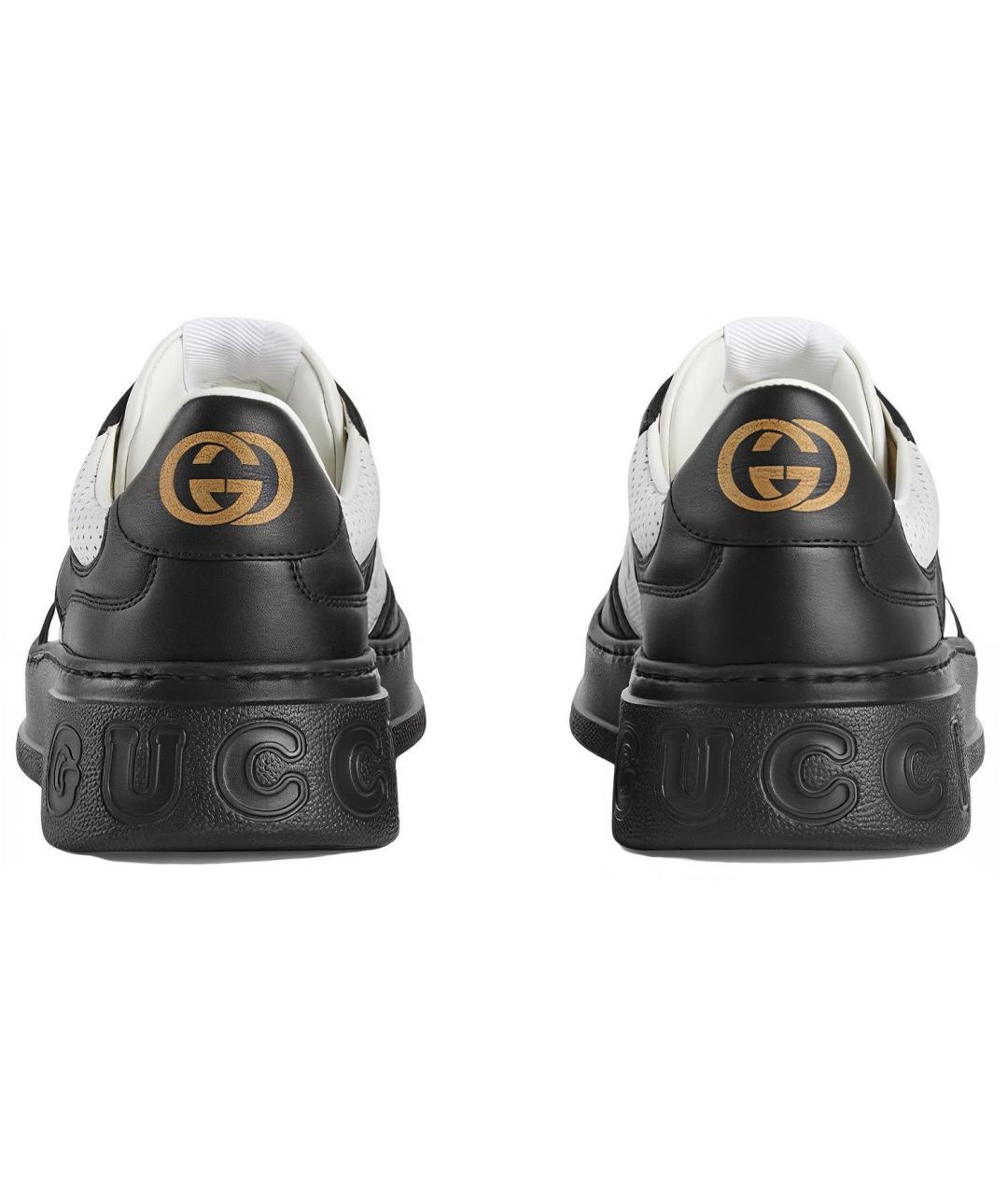 GUCCI Мульти кожаные высокие кроссовки / кеды, фото 4