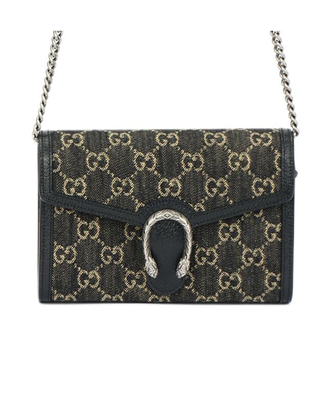 GUCCI Черная сумка через плечо, фото 2