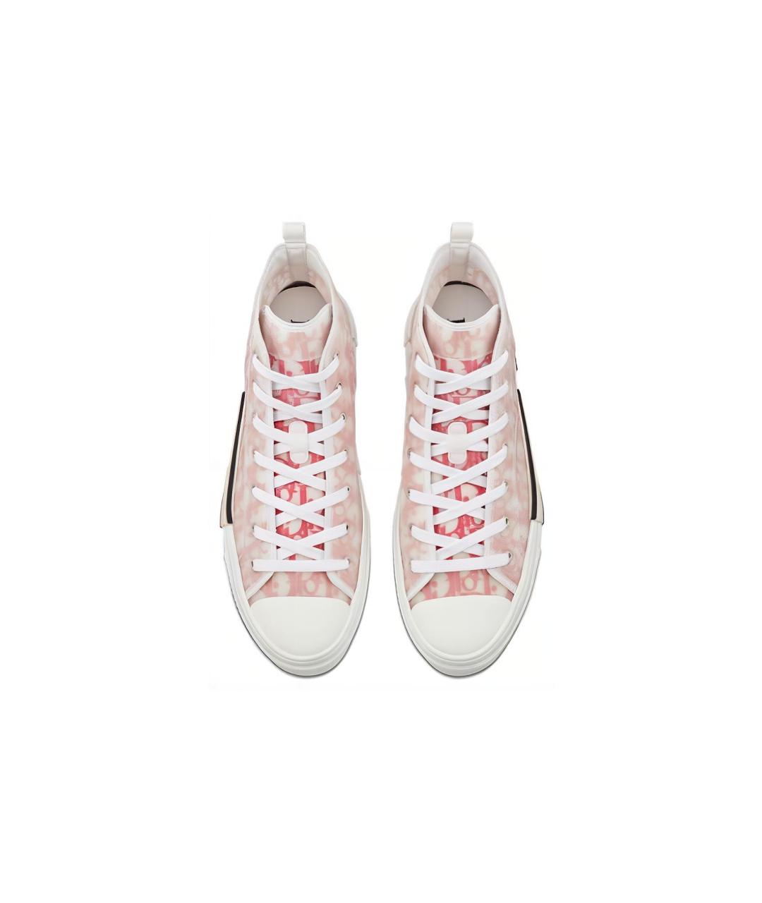 CHRISTIAN DIOR Розовые низкие кроссовки / кеды, фото 5