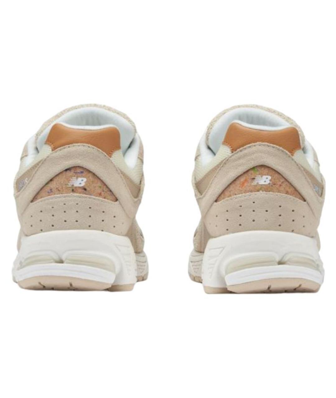 NEW BALANCE Бежевые замшевые кроссовки, фото 4