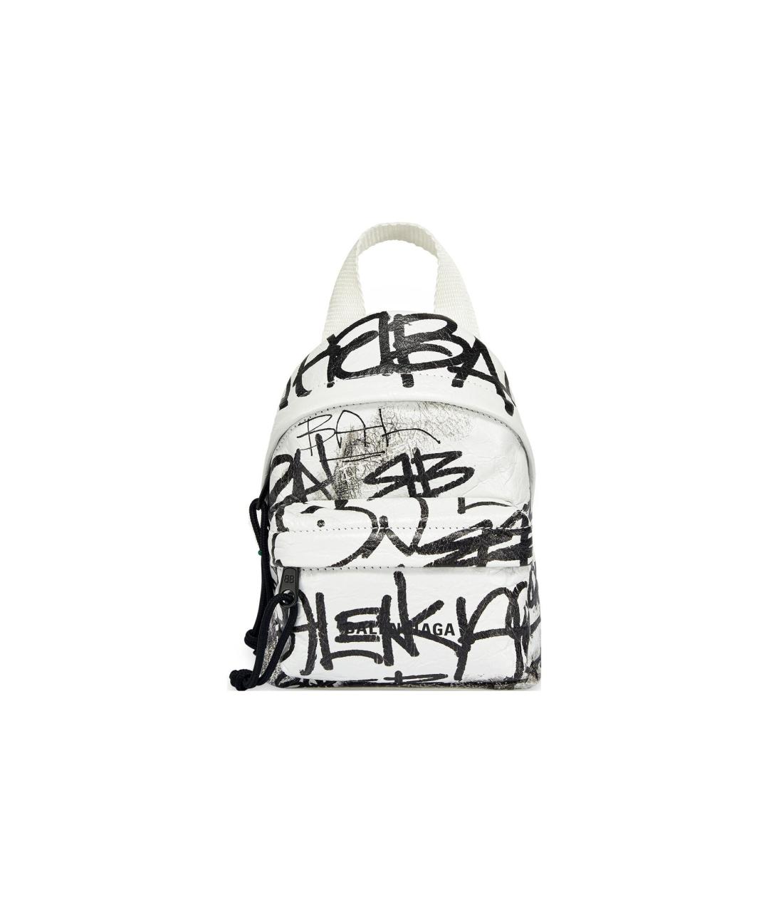 BALENCIAGA Белый рюкзак, фото 6