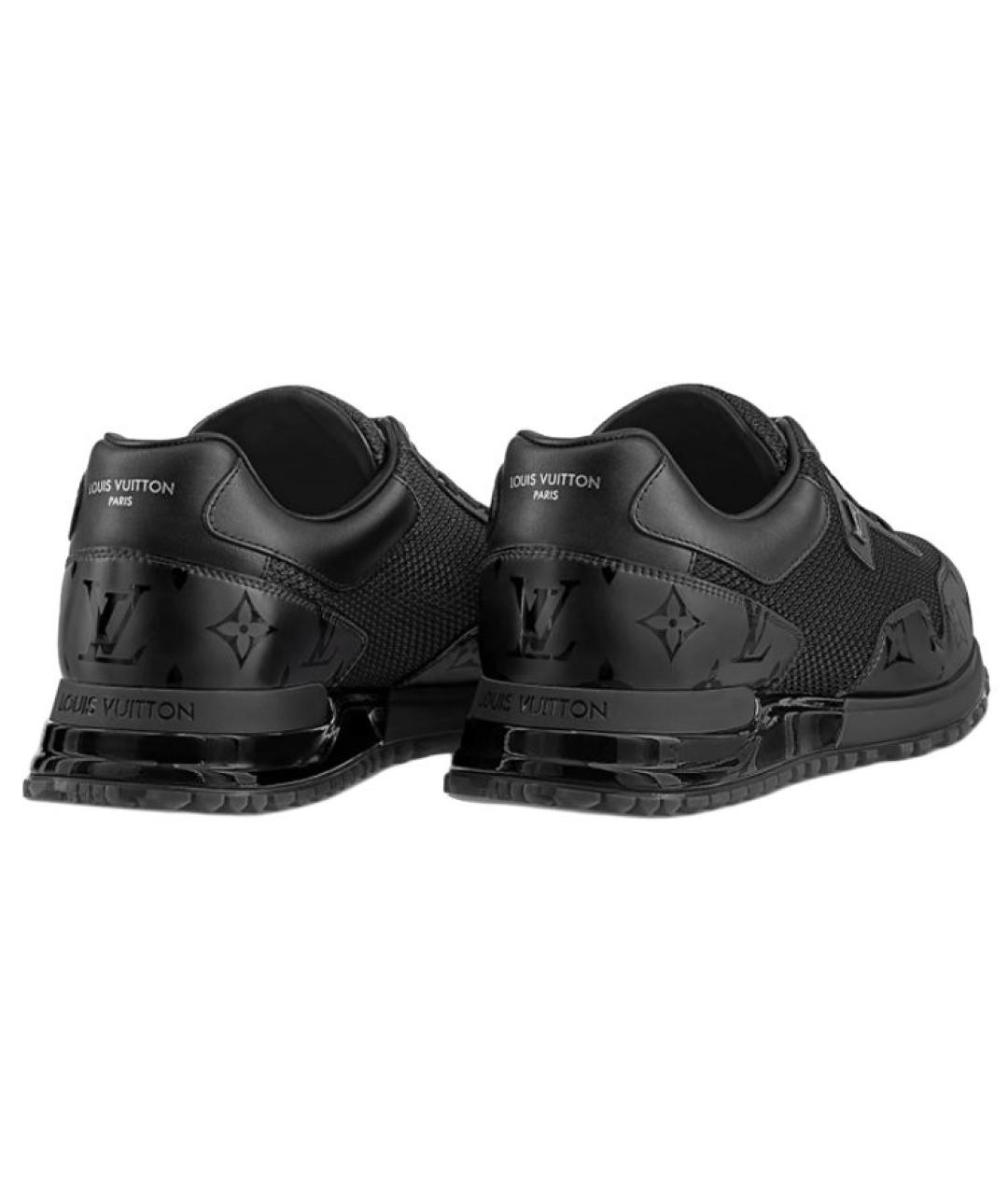 LOUIS VUITTON Черные низкие кроссовки / кеды, фото 5