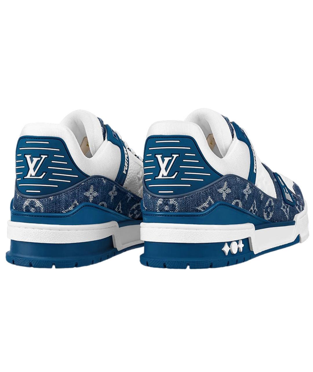 LOUIS VUITTON Белые кроссовки, фото 4