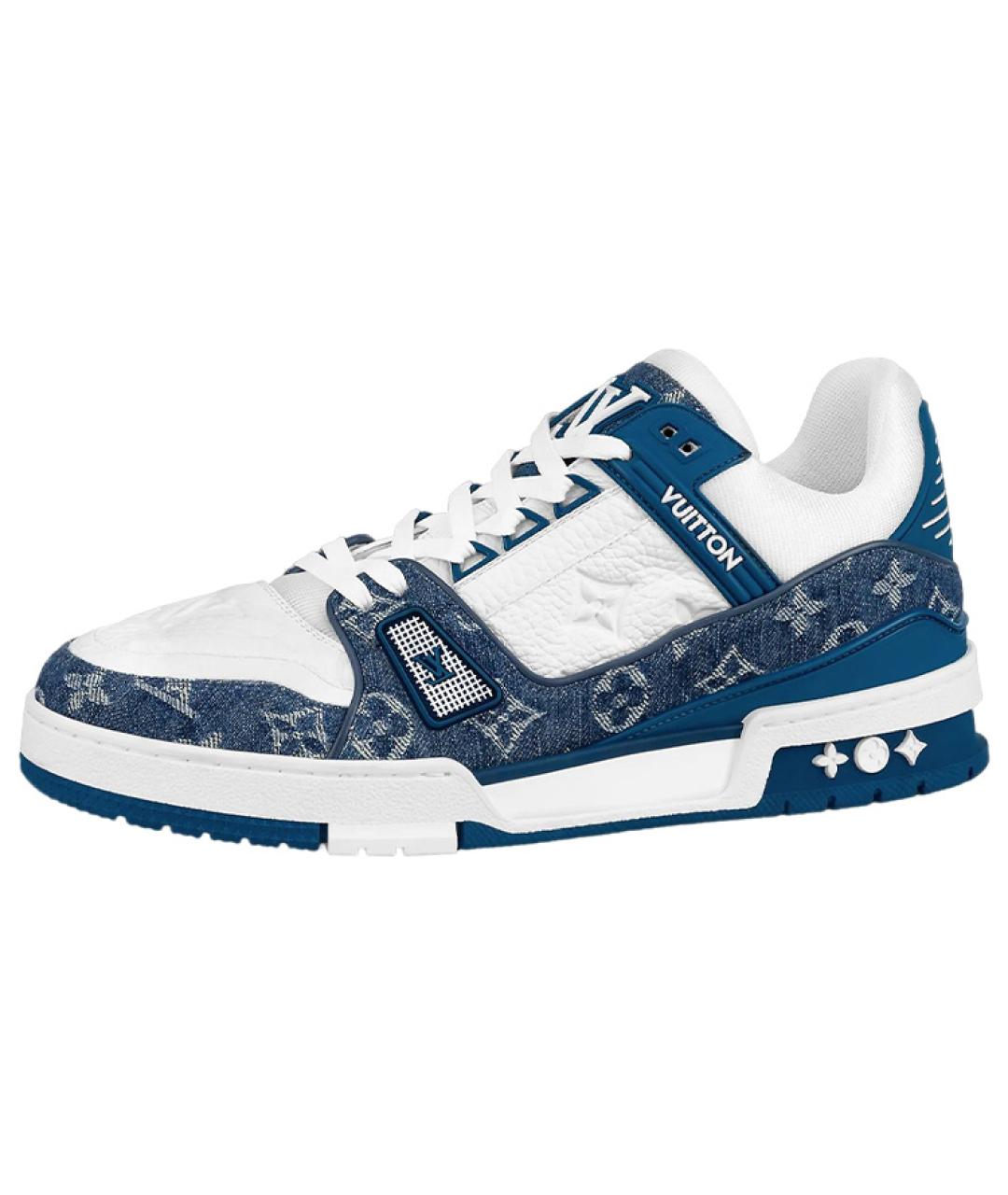 LOUIS VUITTON Белые кроссовки, фото 2