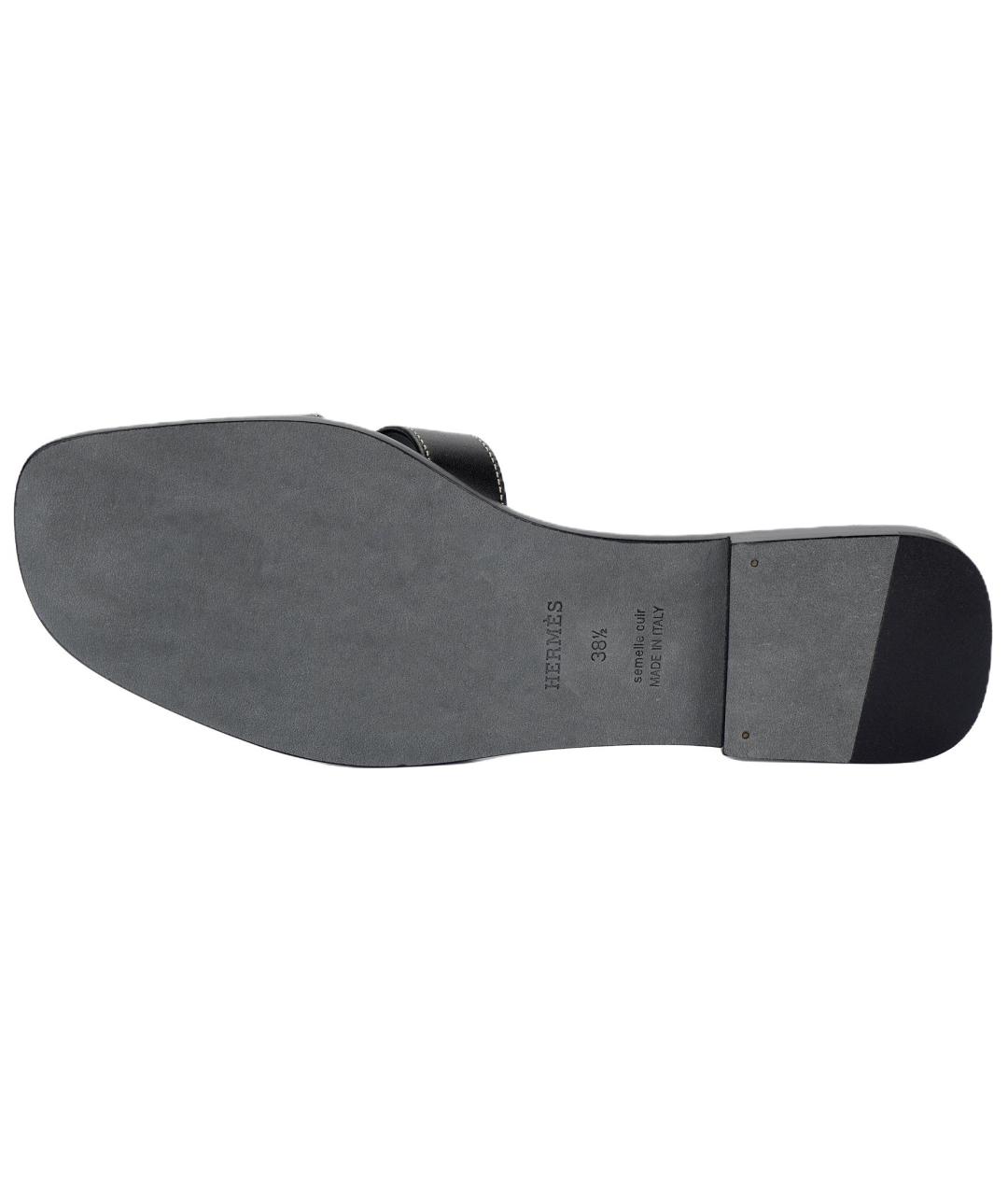 HERMES Кожаные сандалии, фото 5