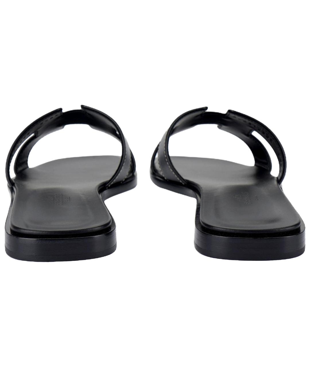 HERMES Кожаные сандалии, фото 4