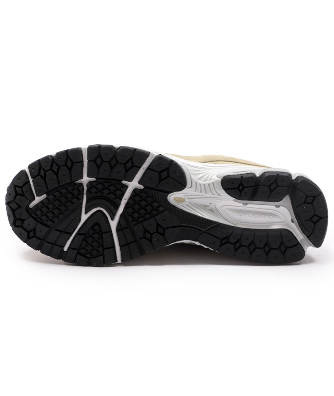 NEW BALANCE Бежевые замшевые низкие кроссовки / кеды, фото 5