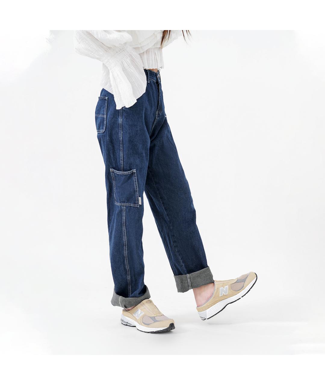 NEW BALANCE Бежевые замшевые низкие кроссовки / кеды, фото 8