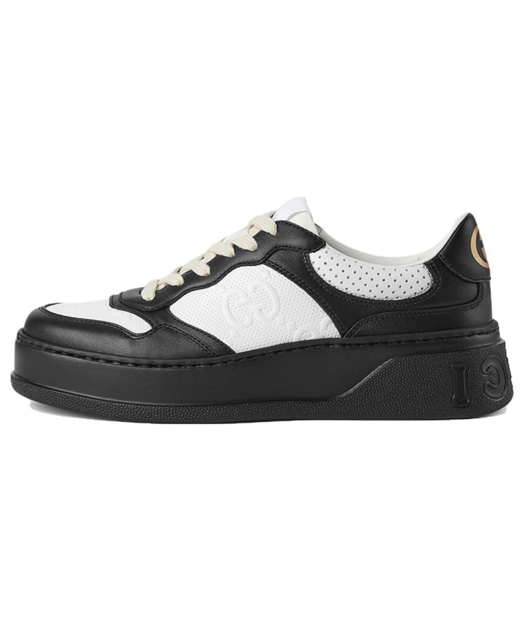 GUCCI Мульти кожаные кеды, фото 6