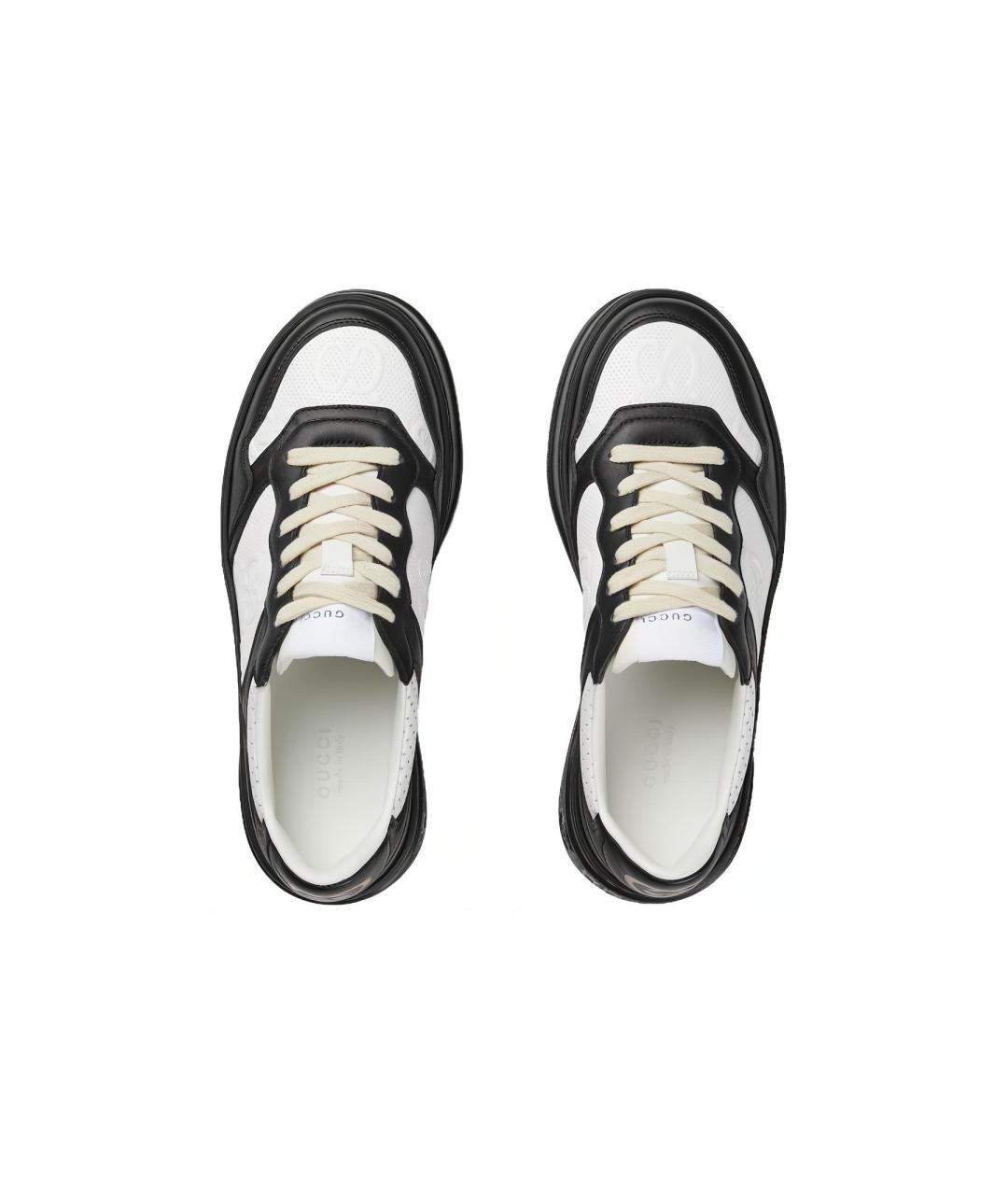 GUCCI Мульти кожаные кеды, фото 3