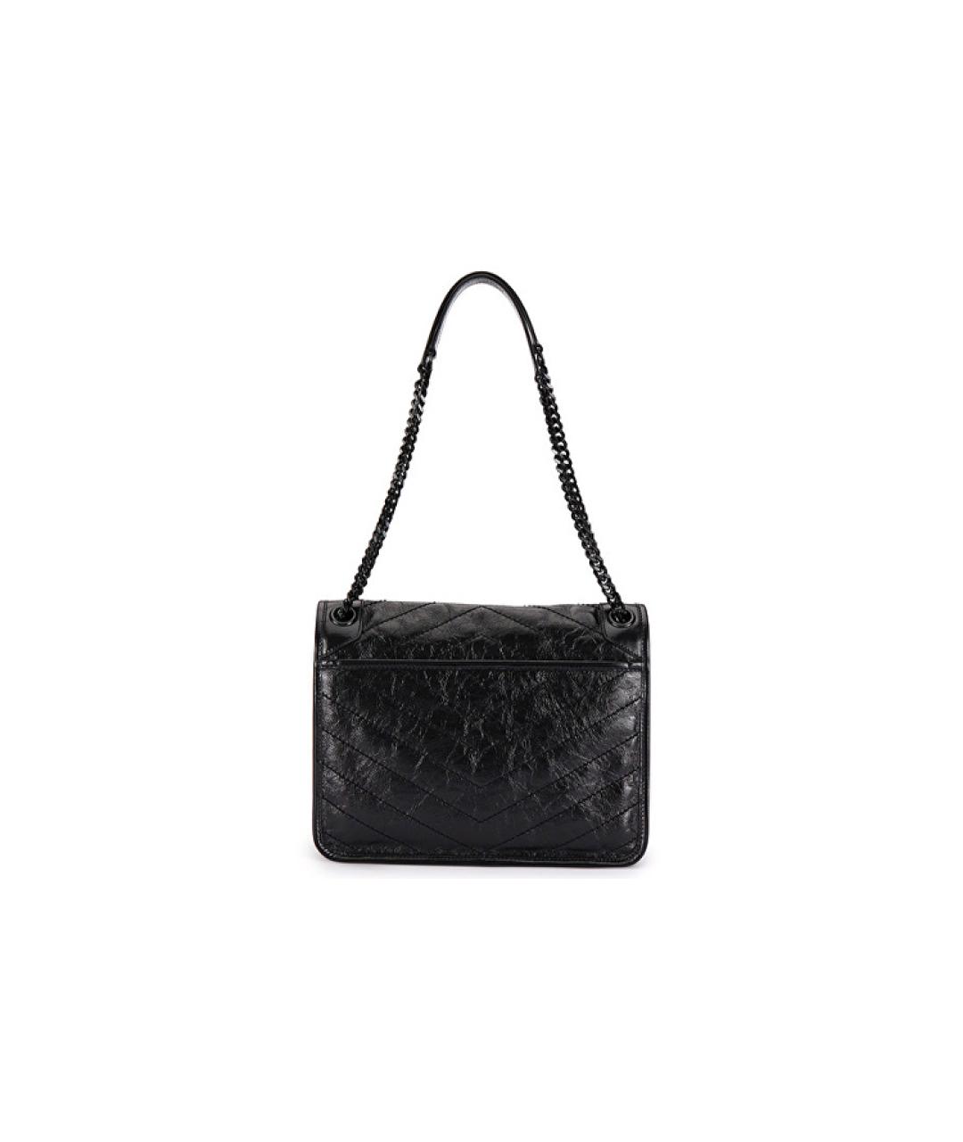 SAINT LAURENT Черная сумка через плечо, фото 5