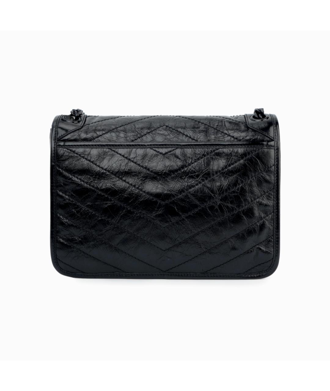 SAINT LAURENT Черная сумка через плечо, фото 6