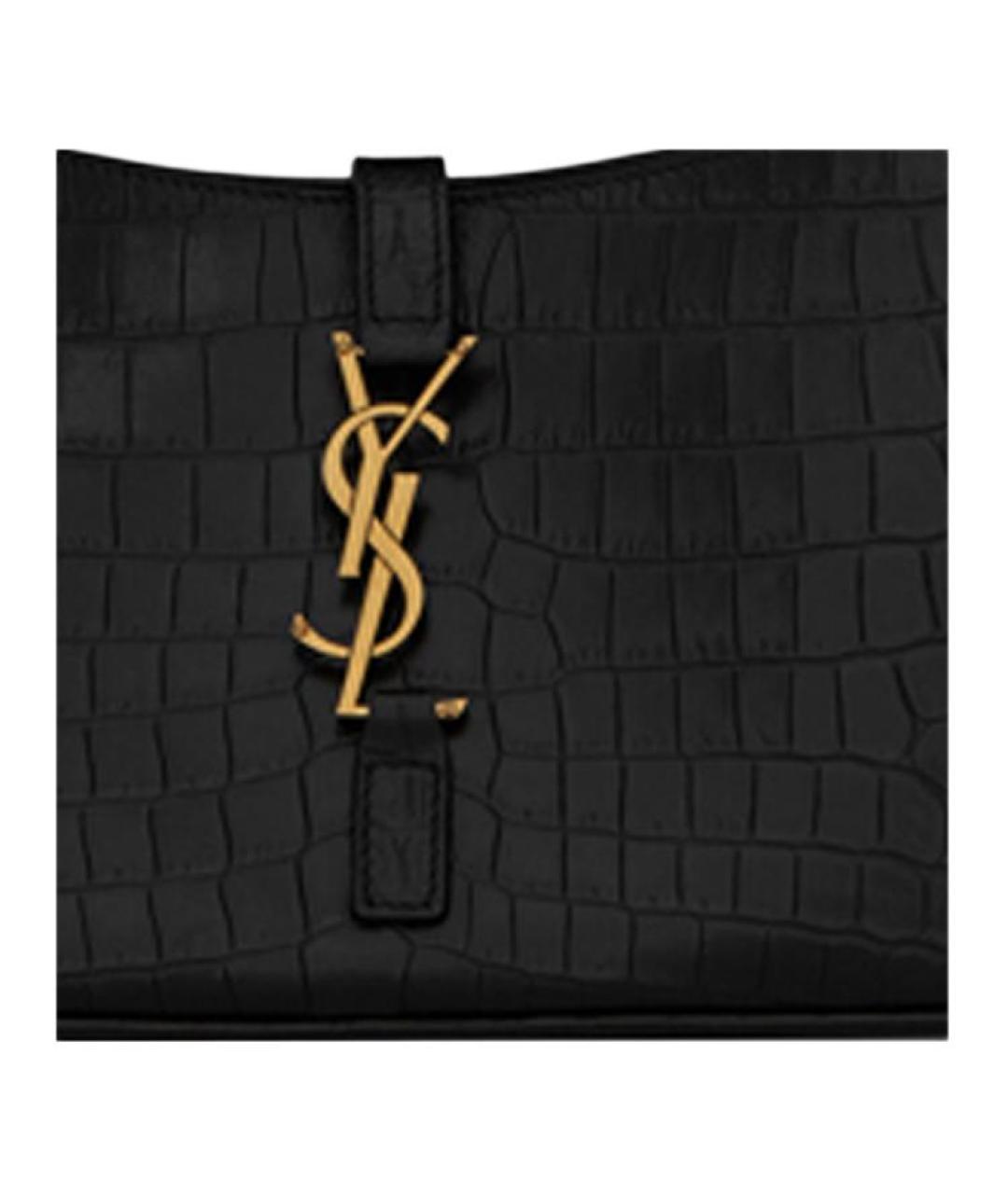 SAINT LAURENT Черная сумка через плечо, фото 6