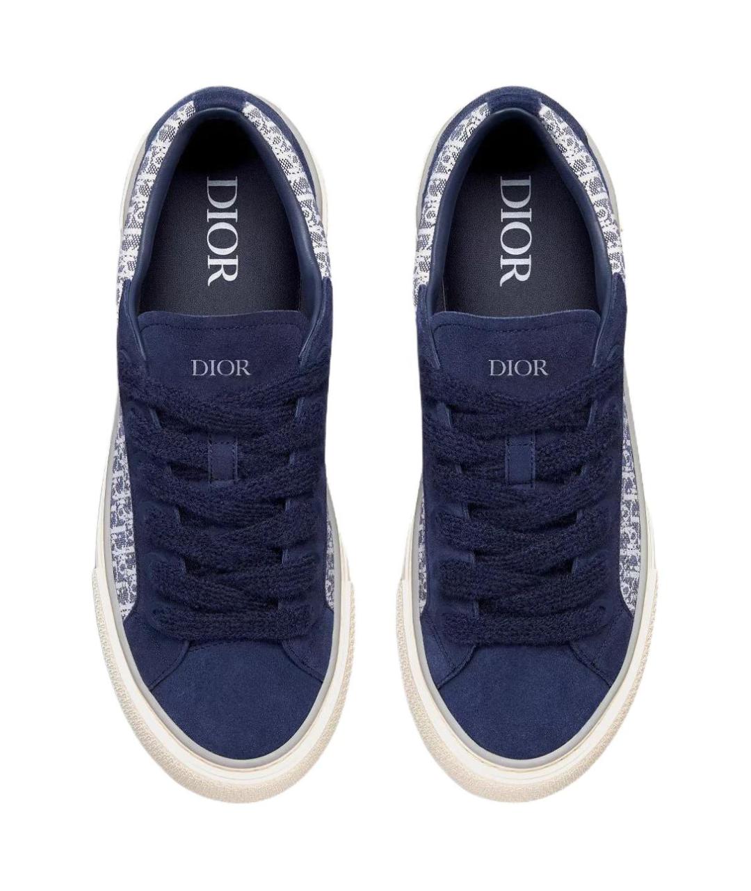 CHRISTIAN DIOR Синие низкие кроссовки / кеды, фото 5