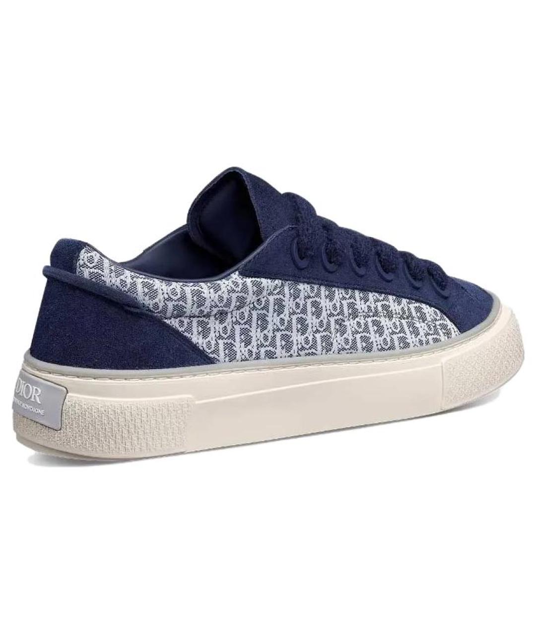 CHRISTIAN DIOR Синие низкие кроссовки / кеды, фото 4