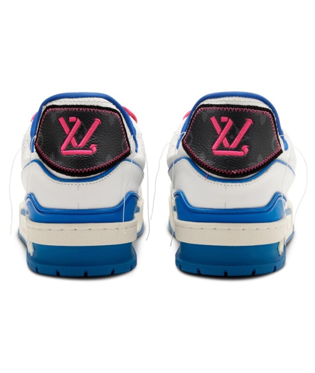 LOUIS VUITTON Мульти кожаные низкие кроссовки / кеды, фото 4