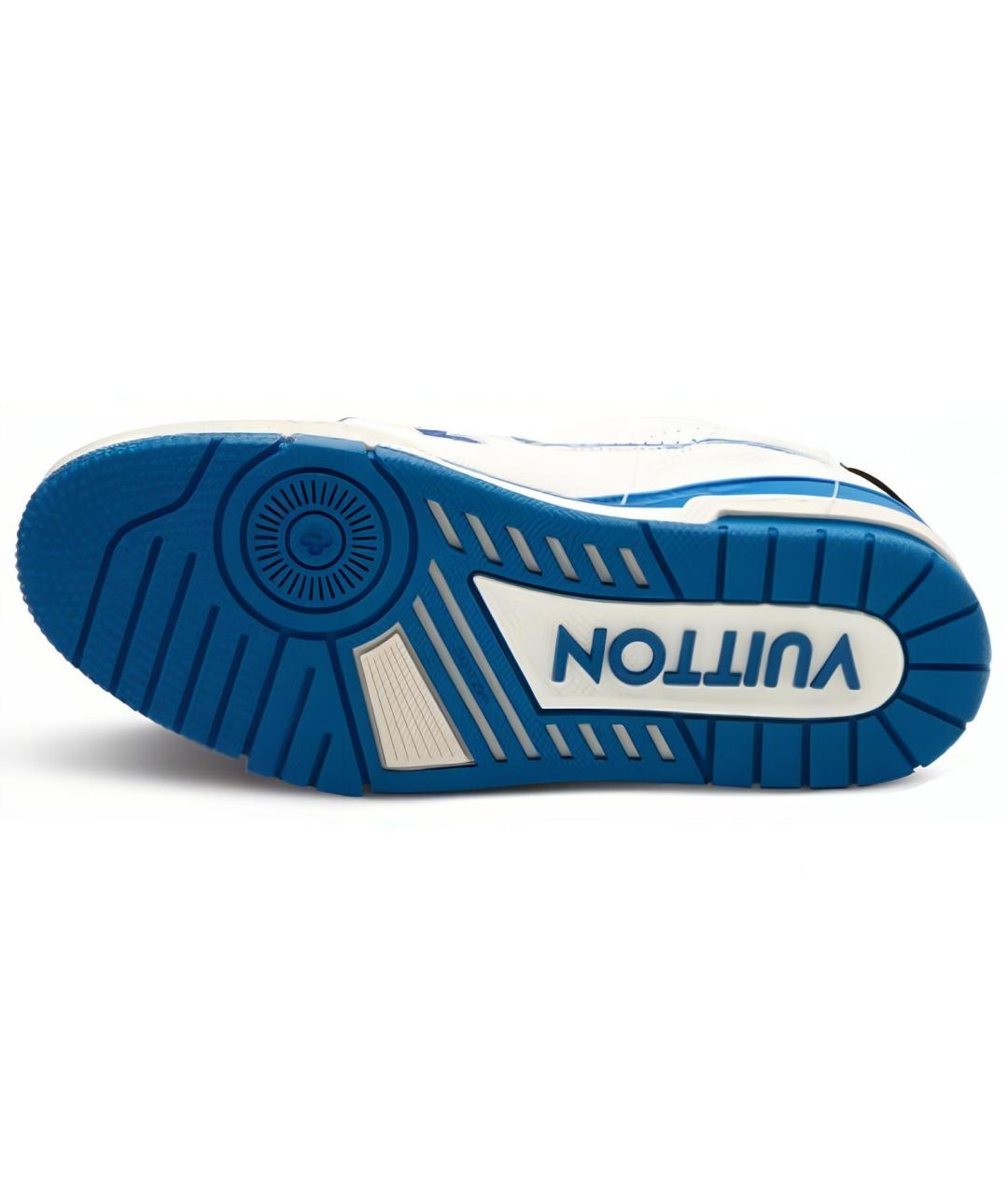 LOUIS VUITTON Мульти кожаные низкие кроссовки / кеды, фото 5