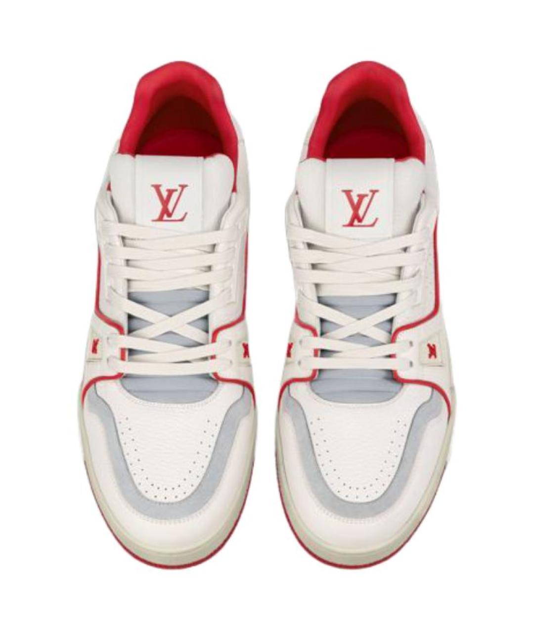 LOUIS VUITTON Белые кроссовки, фото 5