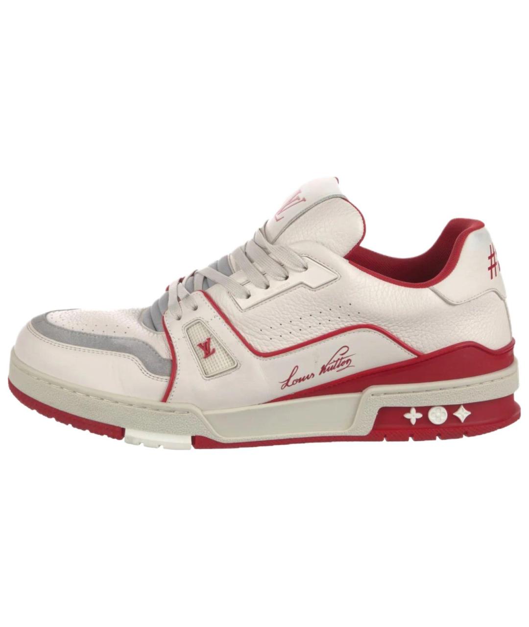 LOUIS VUITTON Белые кроссовки, фото 2