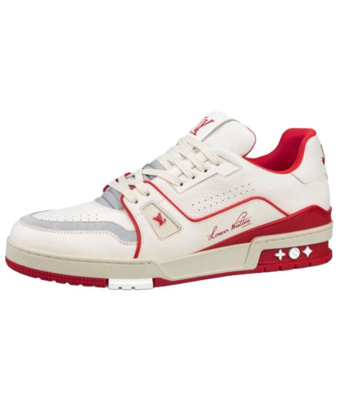 LOUIS VUITTON Белые кроссовки, фото 3