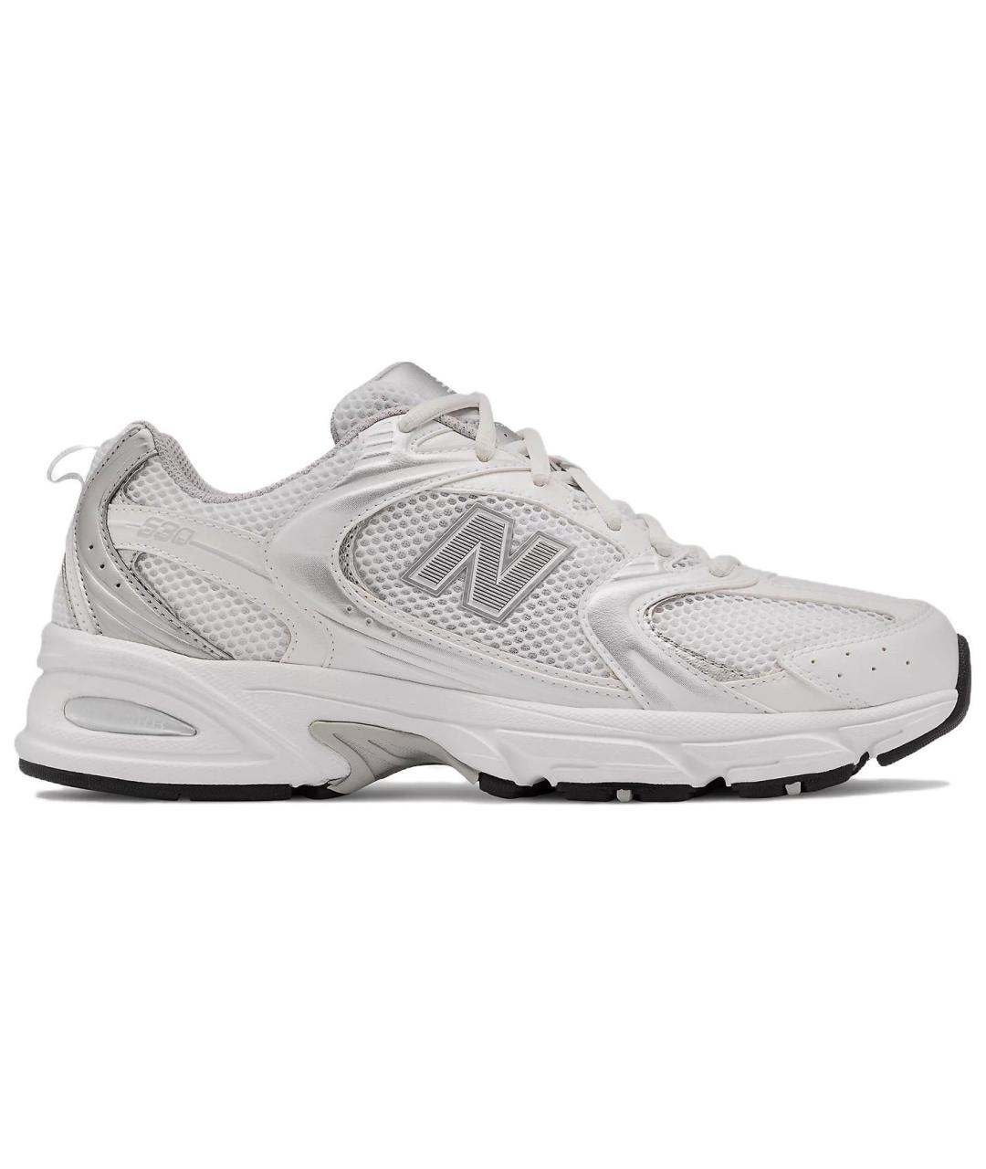 NEW BALANCE Белые низкие кроссовки / кеды, фото 3