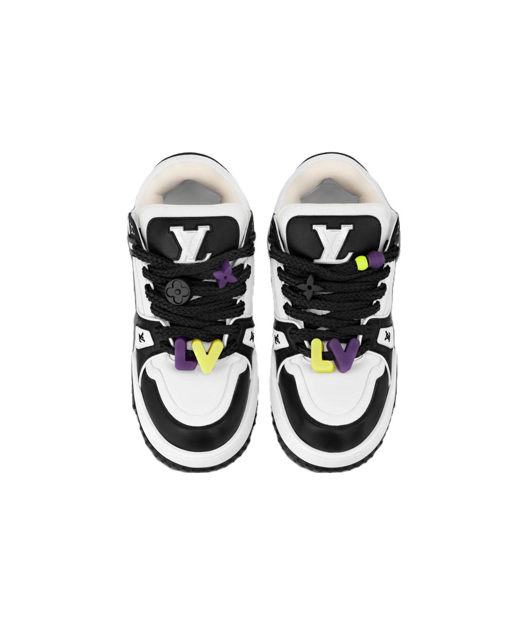 LOUIS VUITTON Черные кроссовки, фото 3