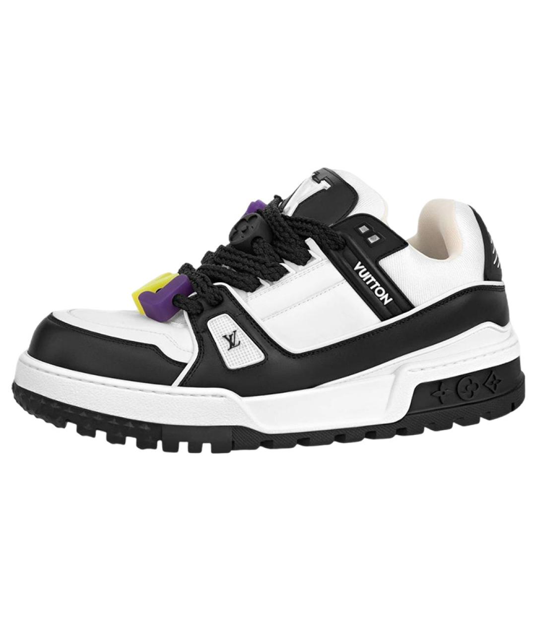 LOUIS VUITTON Черные кроссовки, фото 2