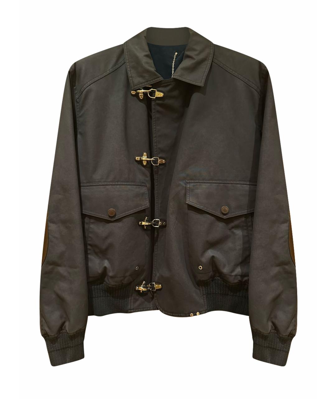 LOUIS VUITTON Темно-синяя хлопковая куртка, фото 1