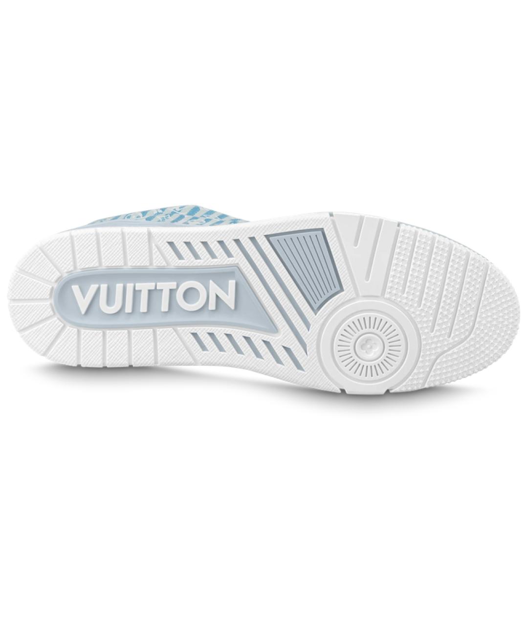 LOUIS VUITTON Синие кроссовки, фото 5