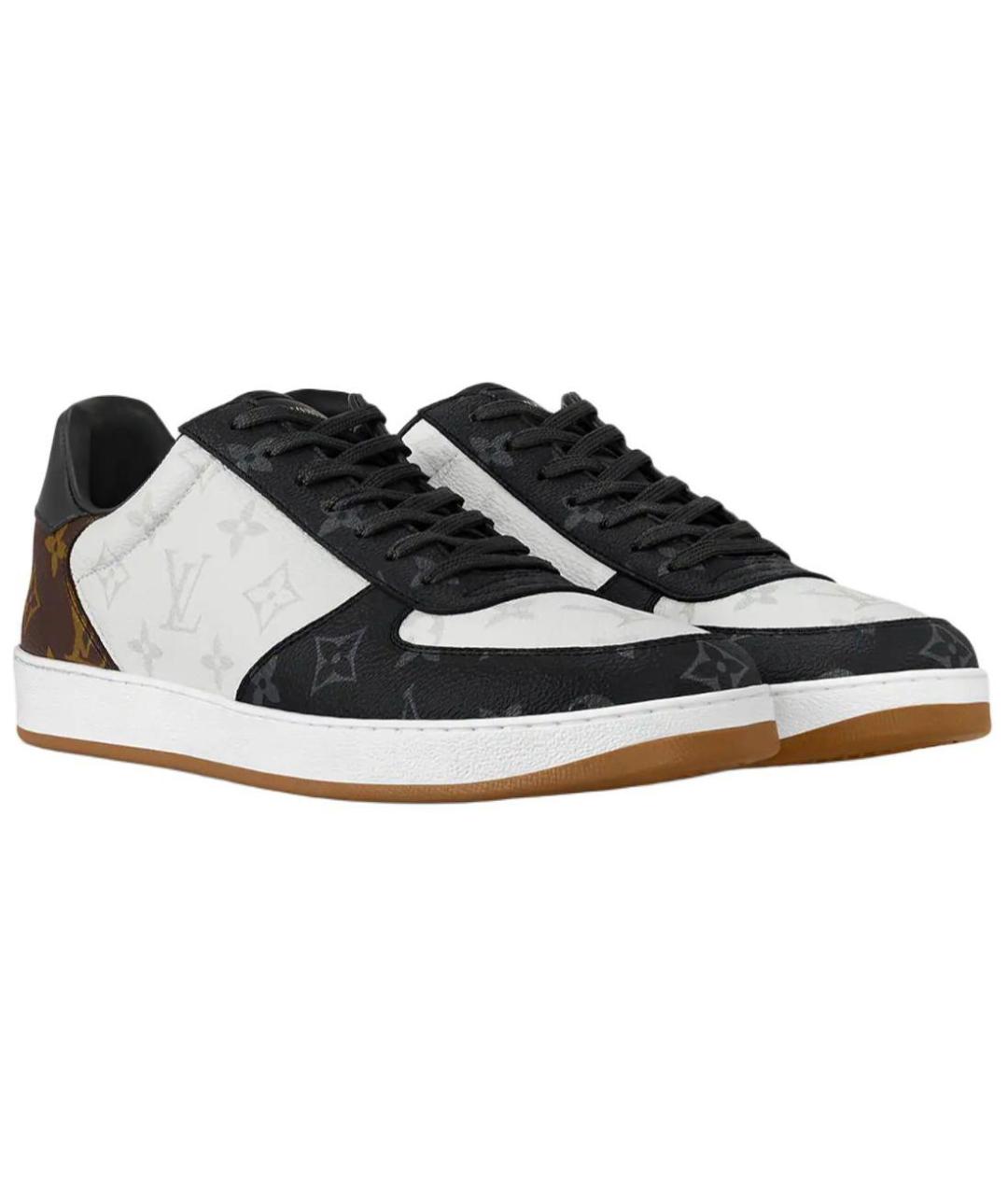 LOUIS VUITTON Мульти кожаные низкие кроссовки / кеды, фото 3