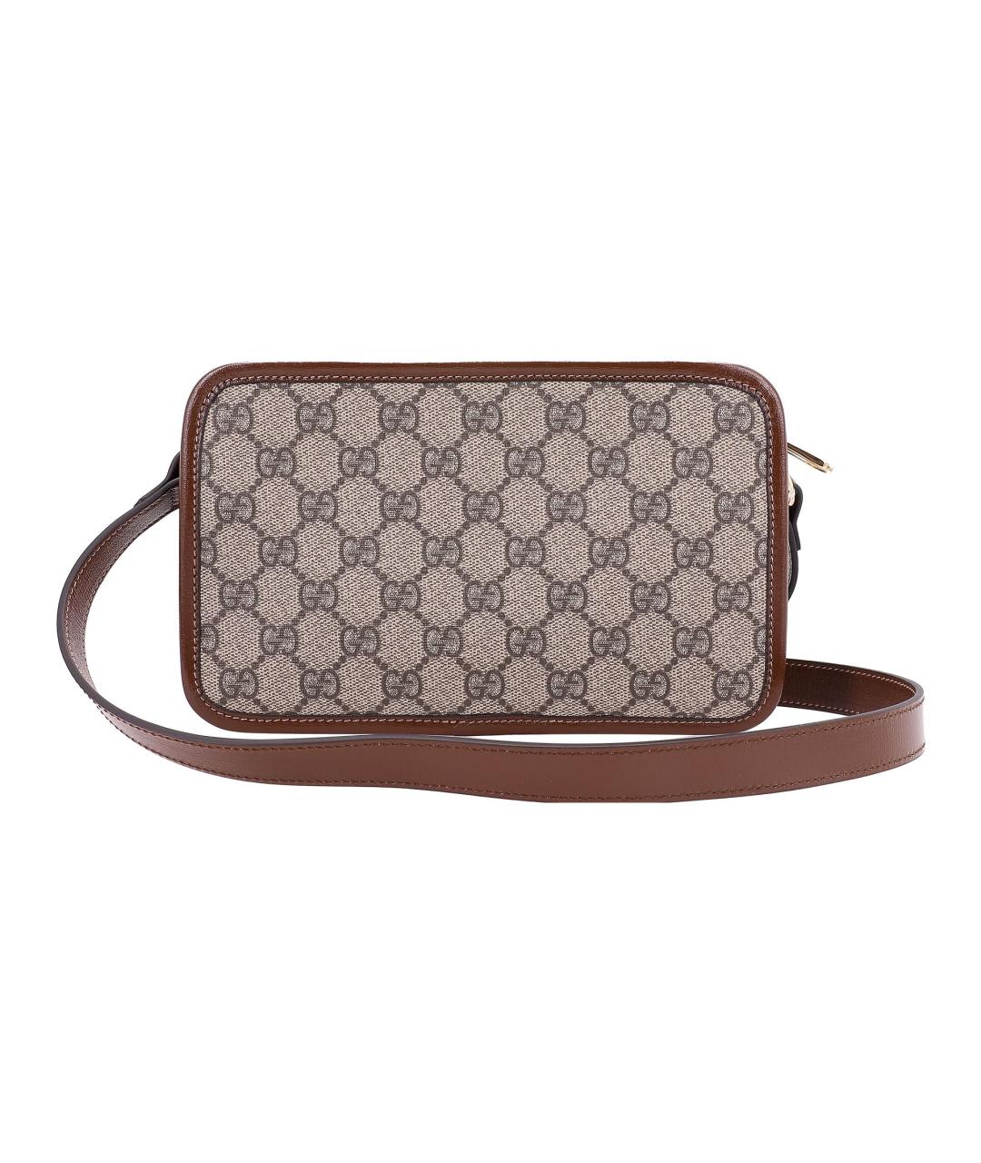 GUCCI Коричневая сумка через плечо, фото 3
