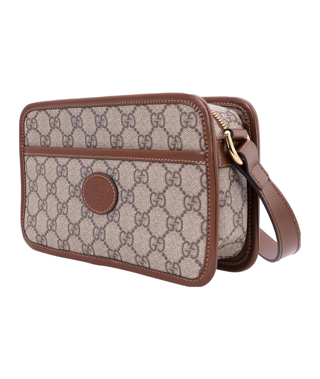 GUCCI Коричневая сумка через плечо, фото 2