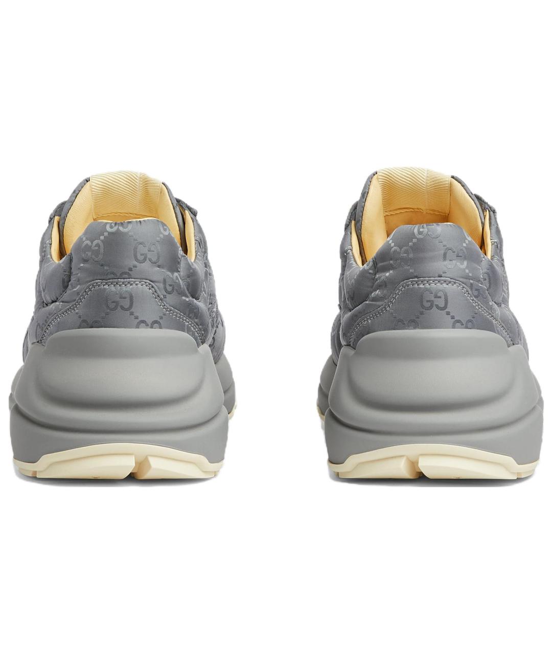 GUCCI Серые кроссовки, фото 4
