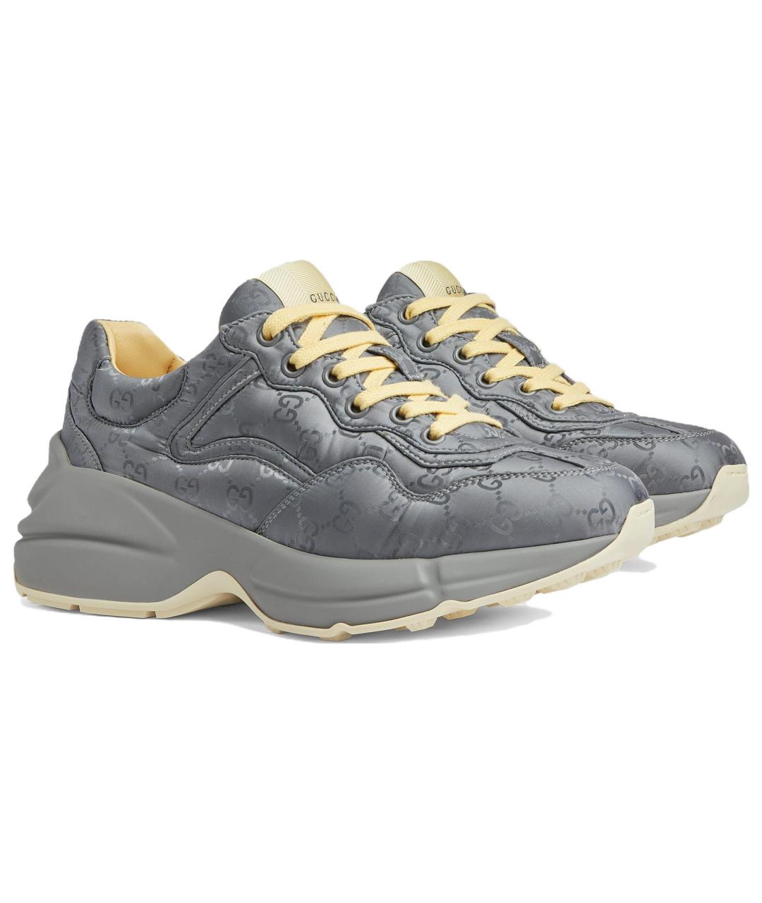 GUCCI Серые кроссовки, фото 2