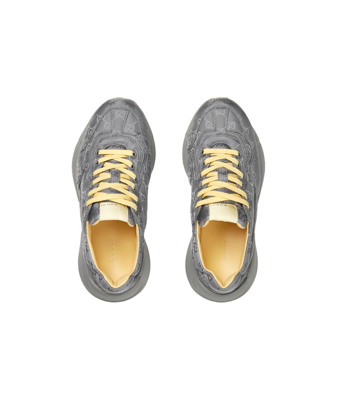 GUCCI Серые кроссовки, фото 3